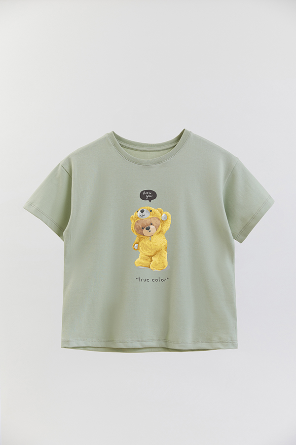 REMERA GB OVERSIZE TEDDY TRUE COLOR
