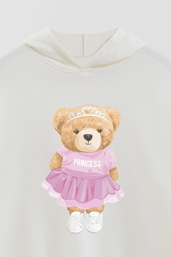 HOODIE RUSTICO KID TEDDY PRINCESS