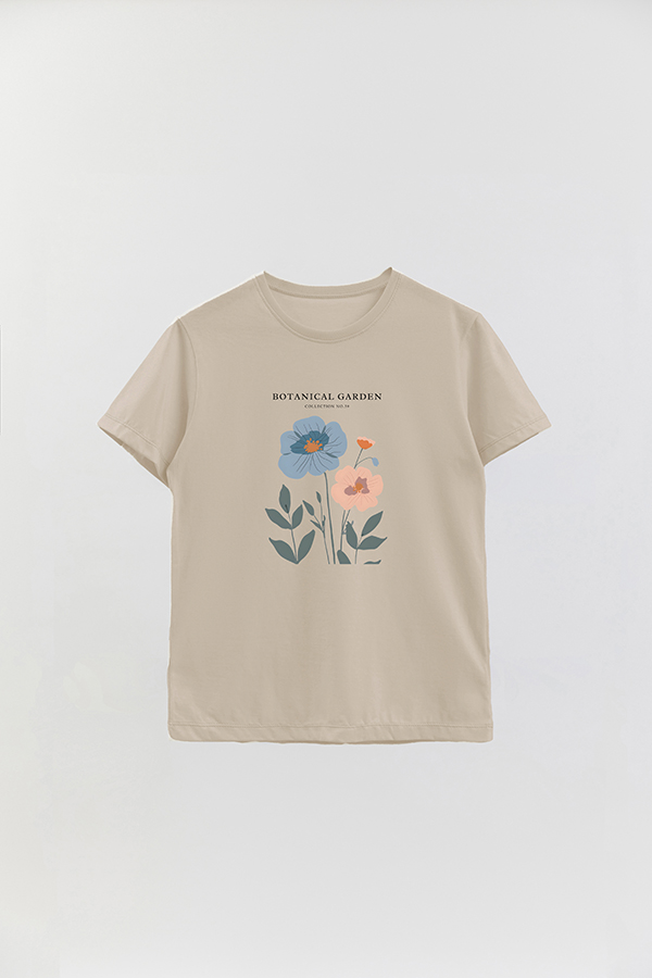 REMERA BASICA ESTAMPADA GARDEN 59