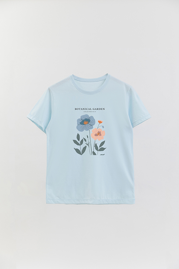 REMERA BASICA ESTAMPADA GARDEN 59