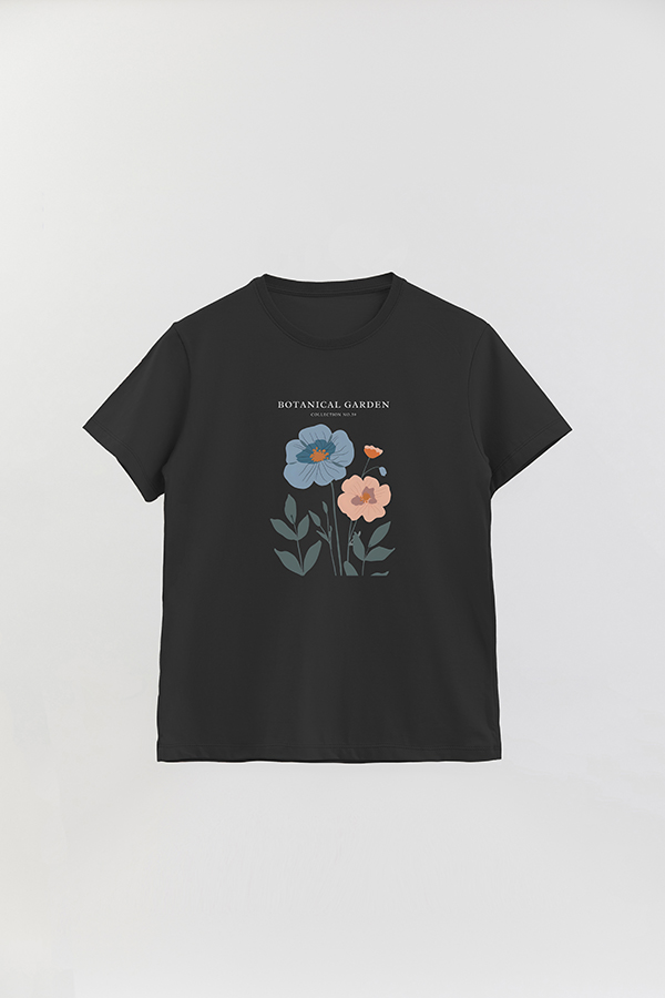 REMERA BASICA ESTAMPADA GARDEN 59