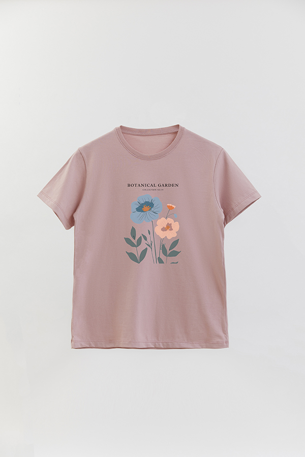 REMERA BASICA ESTAMPADA GARDEN 59