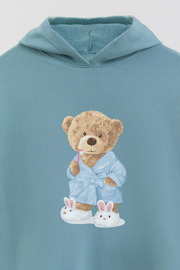 HOODIE RUSTICO KIDS TEDDY MORNING