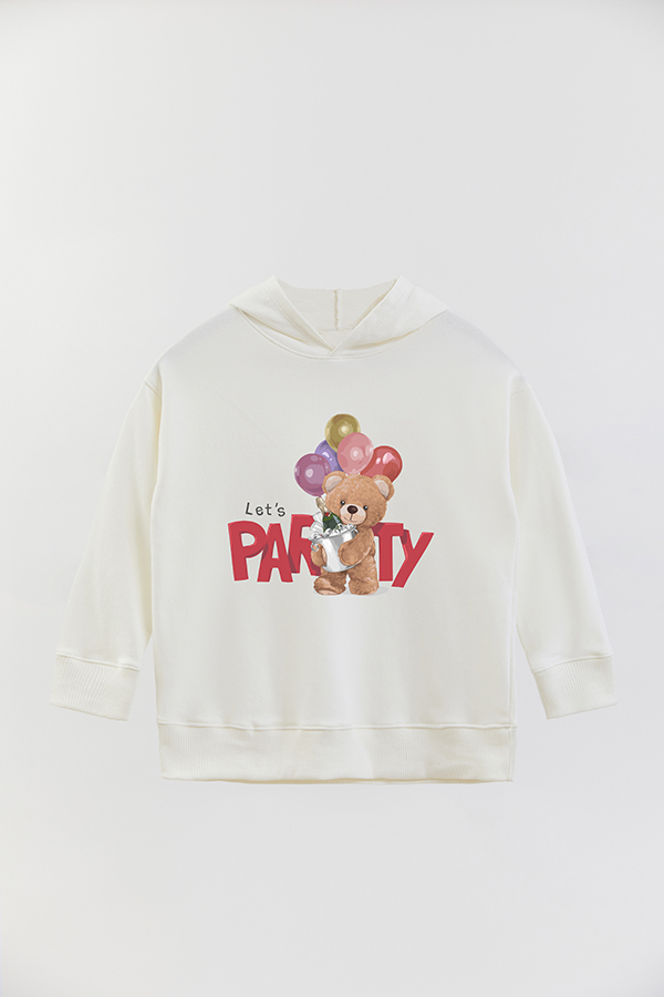 HOODIE RÚSTICO BOY TEDDY LET'S PARTY
