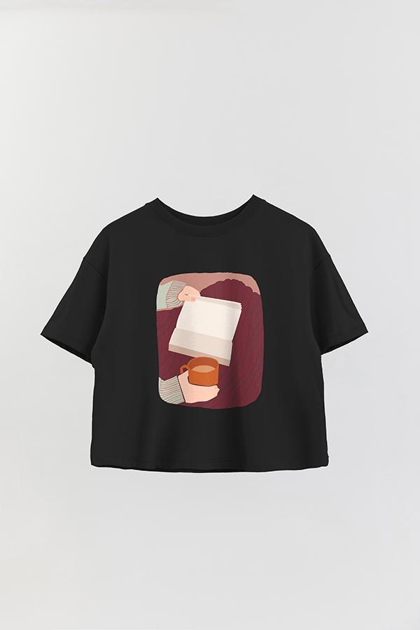 REMERA CROP ESTAMPADA ART 64