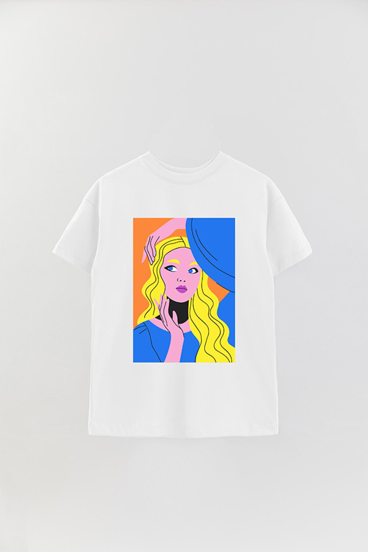 REMERA OVER ESTAMPADA W TRENDY FASHION 2