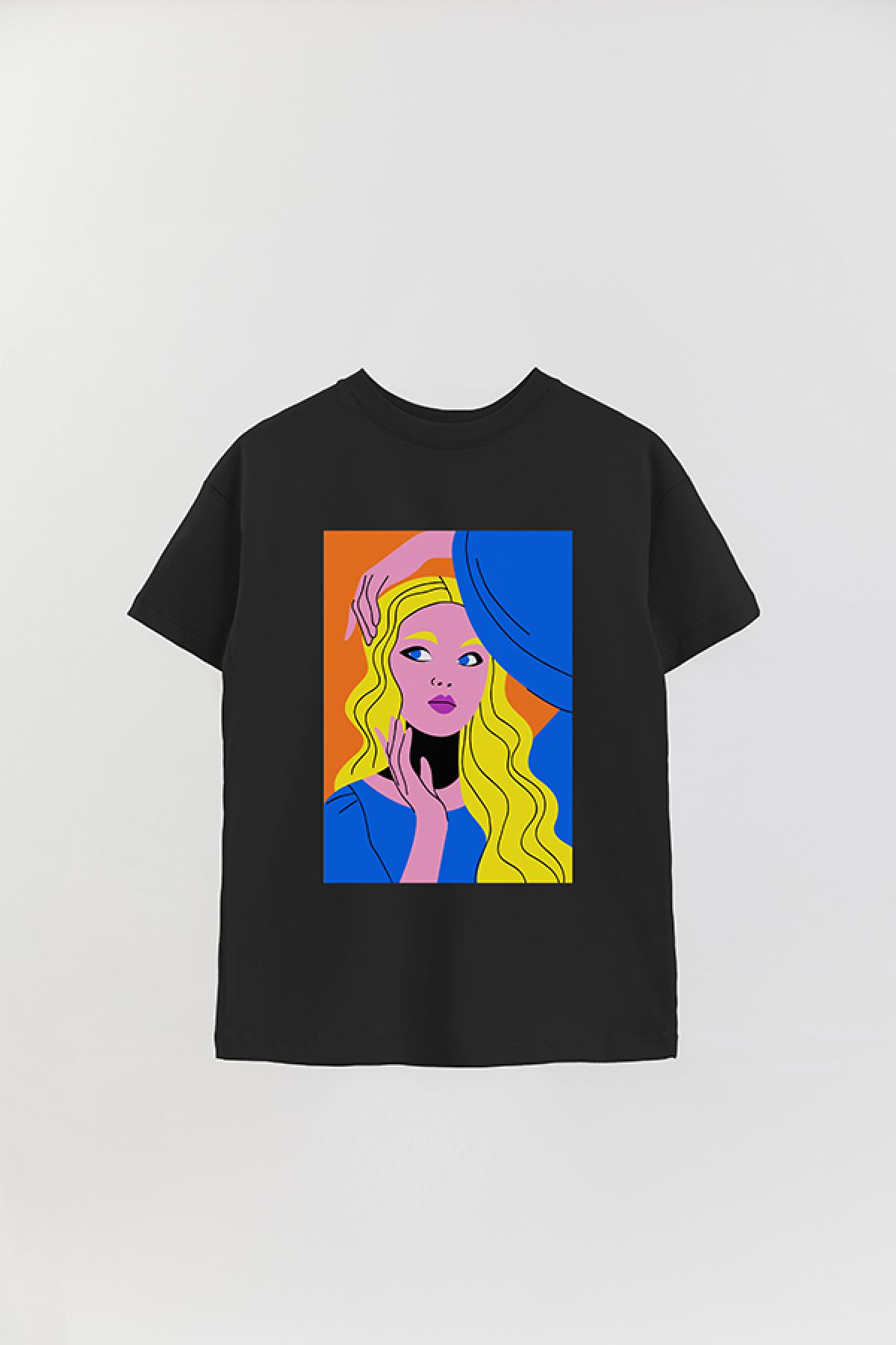 REMERA OVER ESTAMPADA W TRENDY FASHION 2