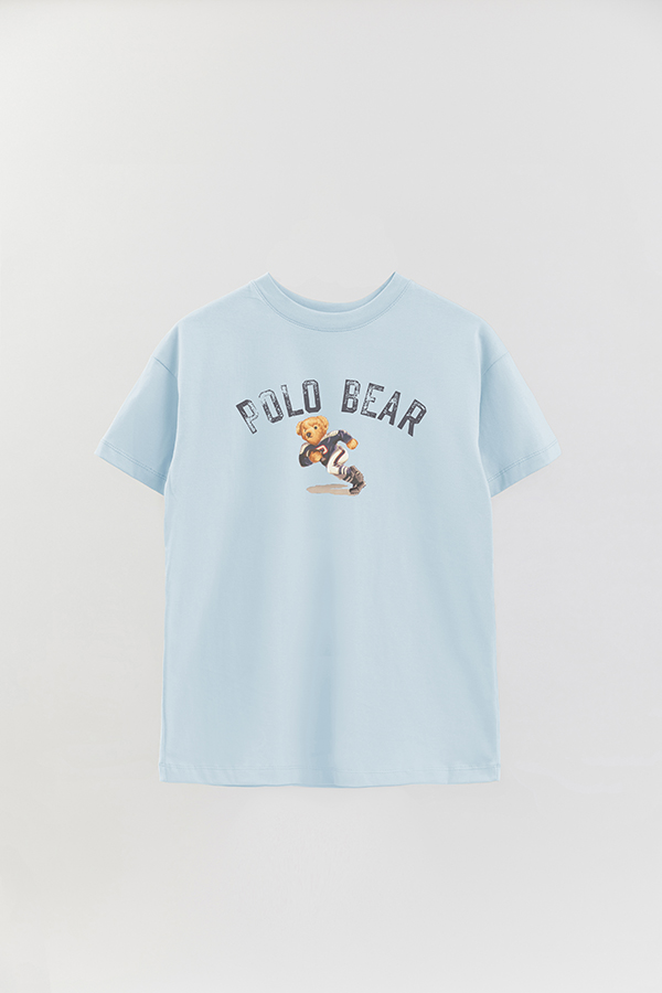 REMERA OVER ESTAMPADA UNISEX BEAR POLO