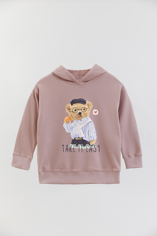 HOODIE RUSTICO KID TEDDY TAKE IT EASY BLINK