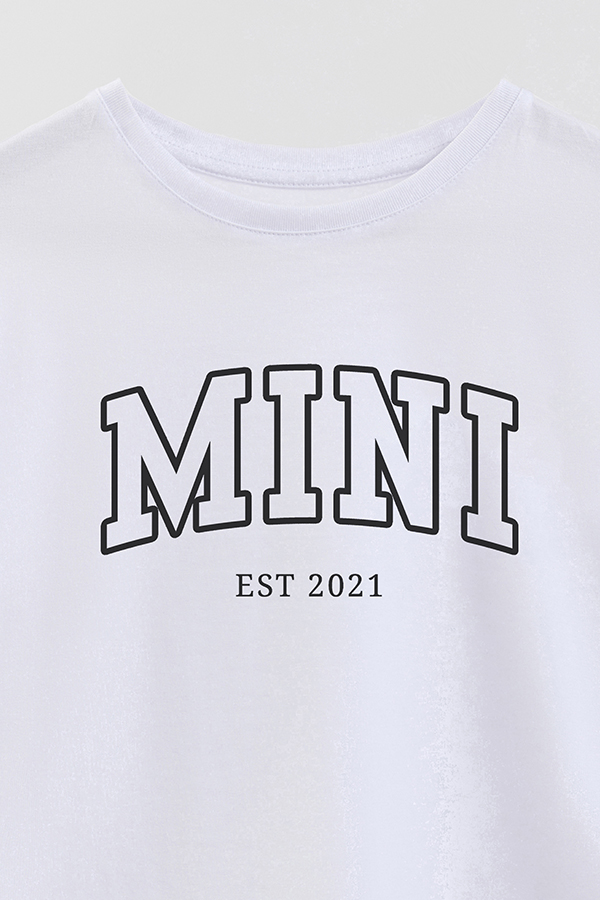 REMERA OVER ESTAMPADA DDP VARSITY MINI