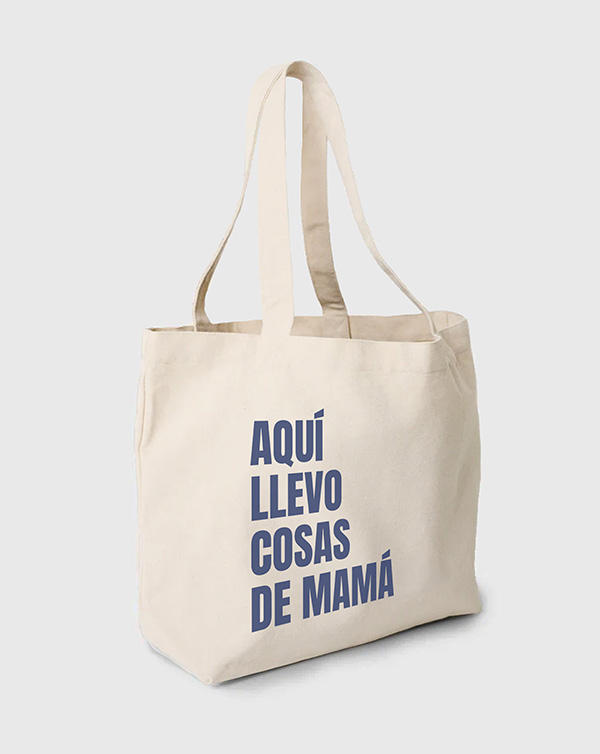 TOTE BAG AQUI LLEVO MAMÁ