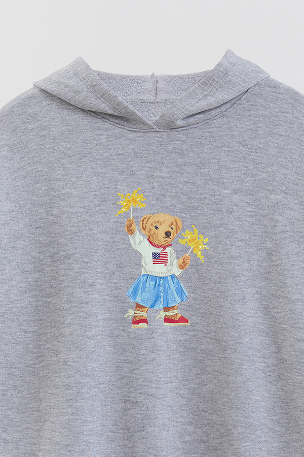 HOODIE RUSTICO KID BEAR SPARKLE