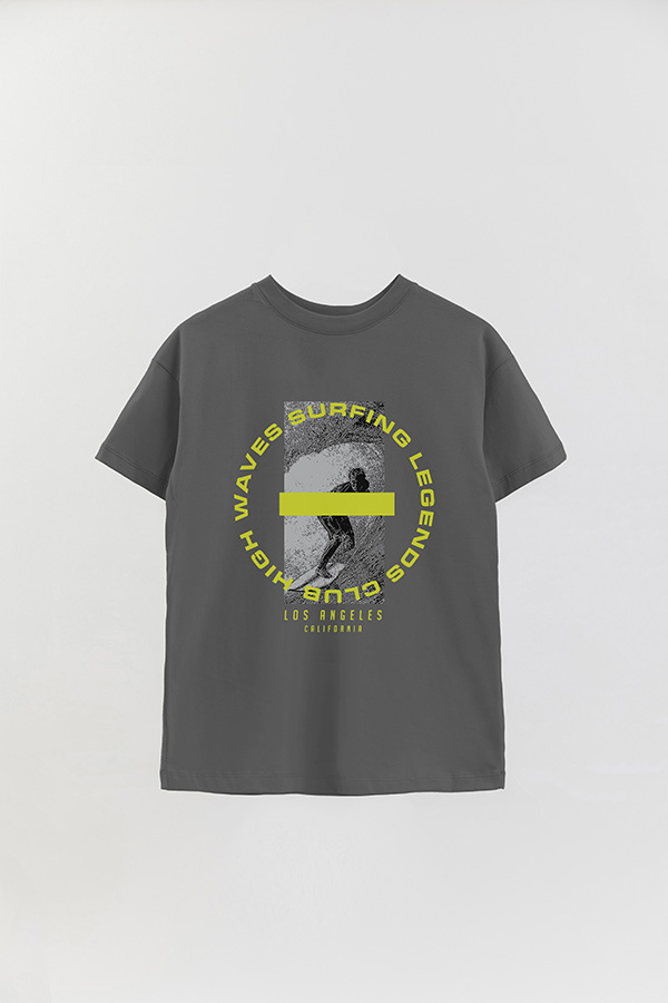 REMERA OVER ESTAMPADA SURFING LEGENDS
