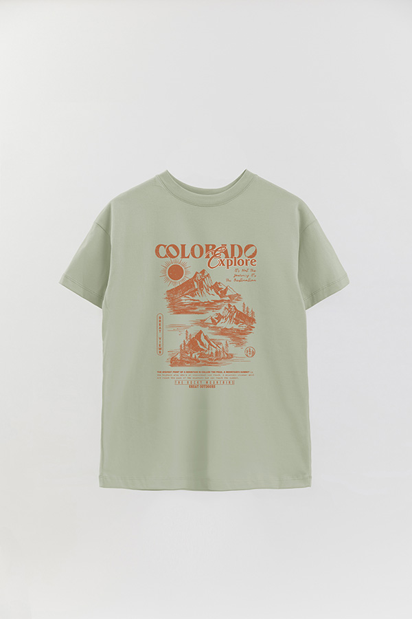 REMERA OVER ESTAMPADA COLORADO EXPLORER LIGHT