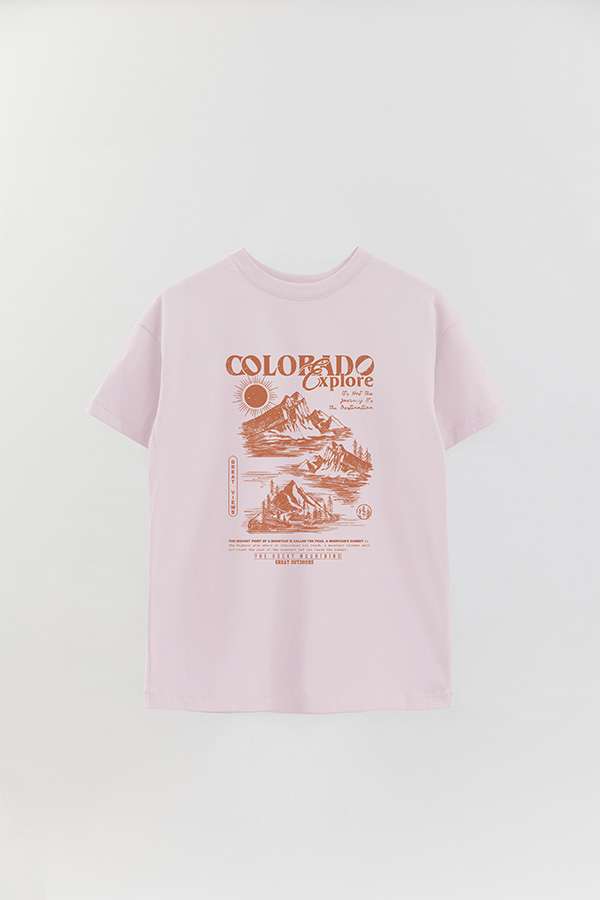 REMERA OVER ESTAMPADA COLORADO EXPLORER LIGHT