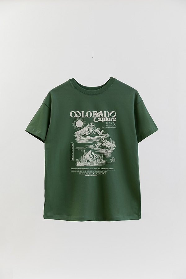 REMERA OVER ESTAMPADA COLORADO EXPLORER LIGHT