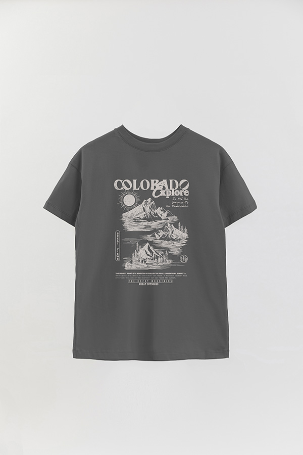 REMERA OVER ESTAMPADA COLORADO EXPLORER LIGHT