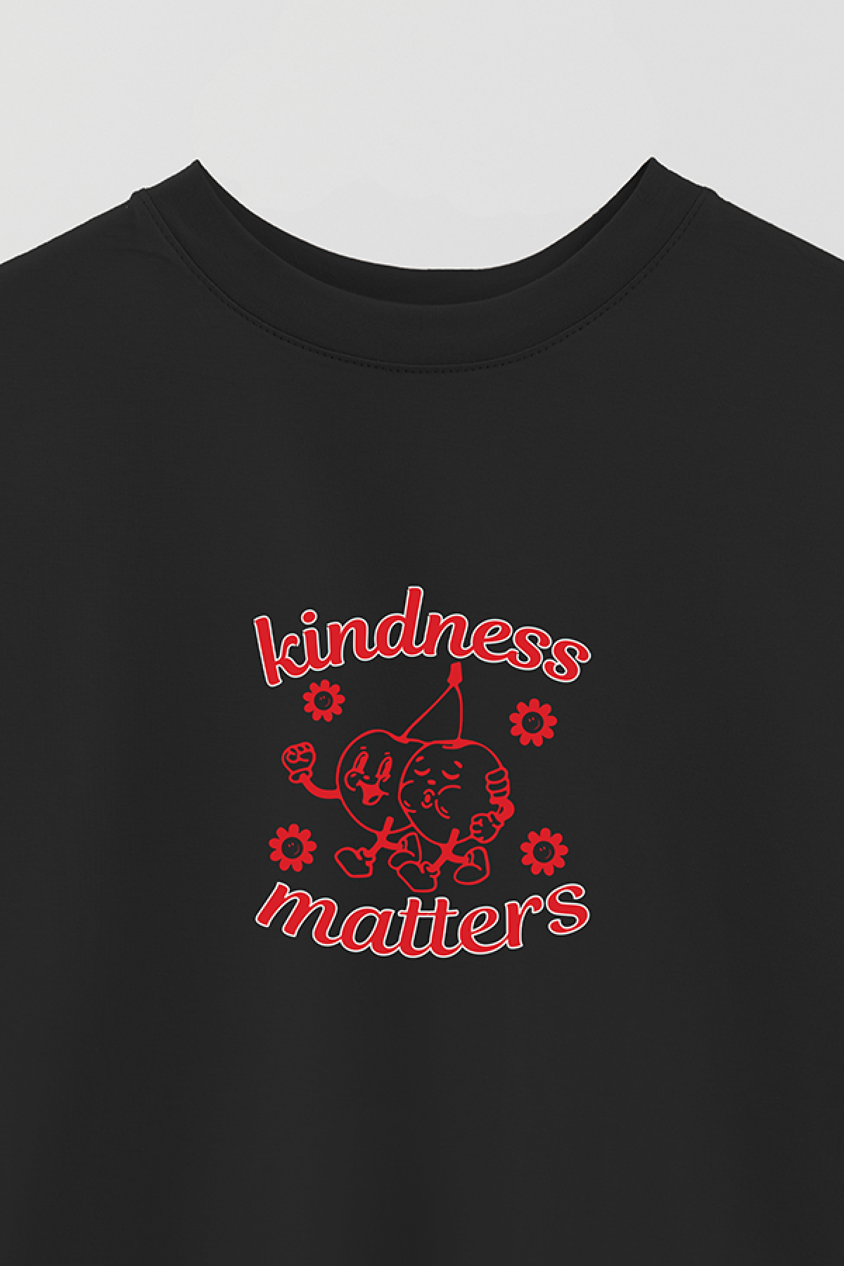 REMERA OVER ESTAMPADA BH KINDNESS