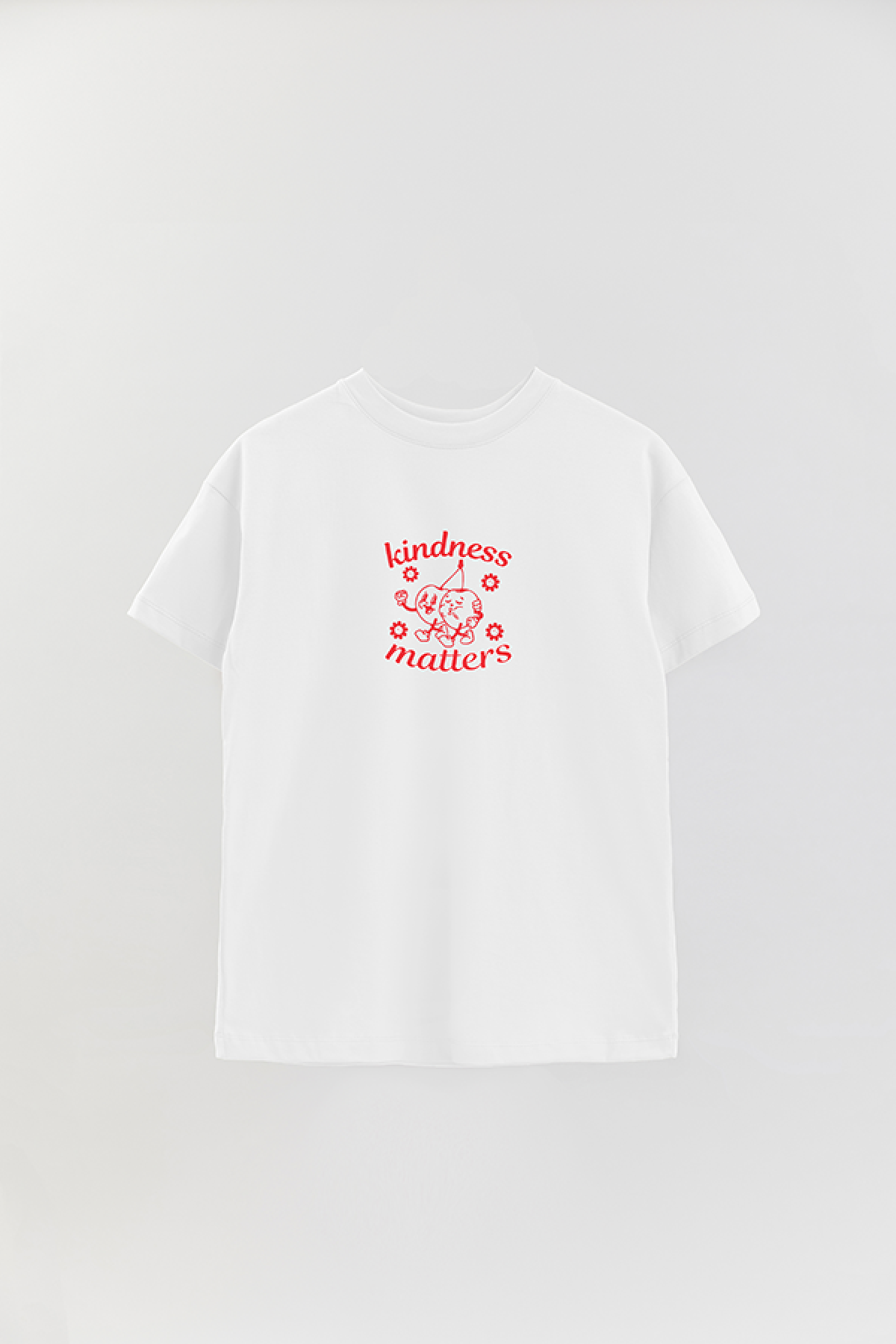 REMERA OVER ESTAMPADA BH KINDNESS