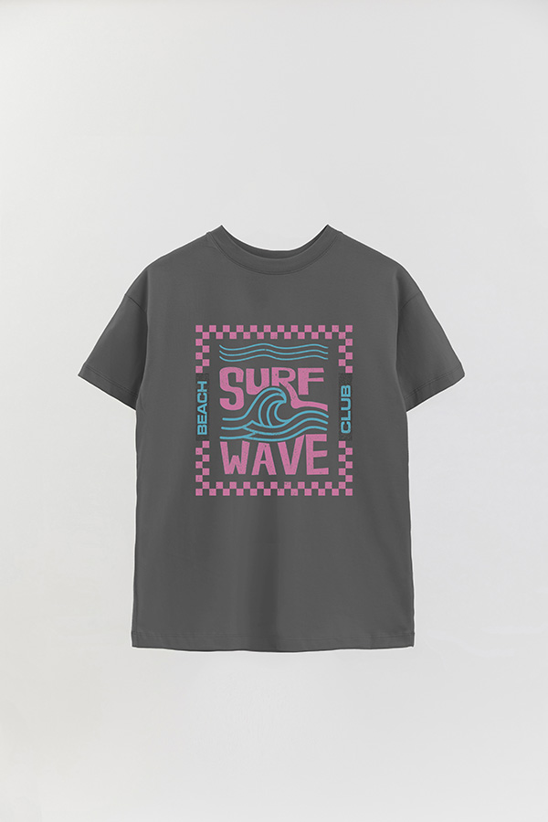 REMERA OVER ESTAMPADA SURF WAVE