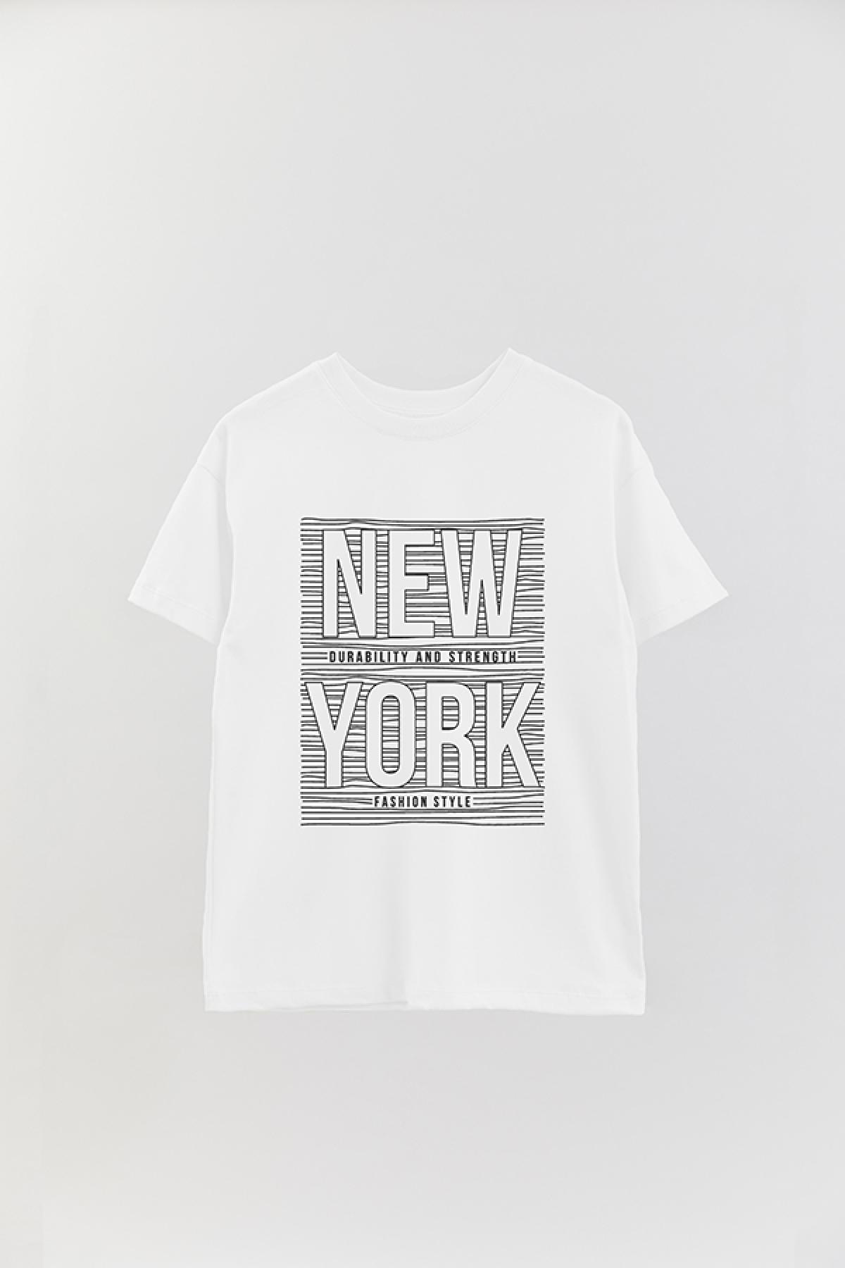 REMERA OVER ESTAMPADA CTCI NEW YORK