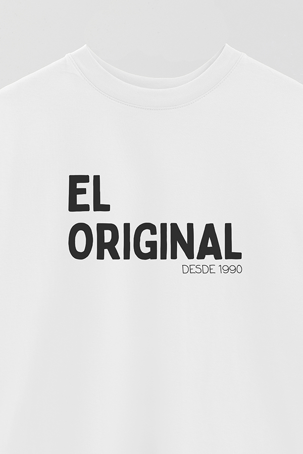 REMERA OVER ESTAMPADA DDP EL ORIGINAL