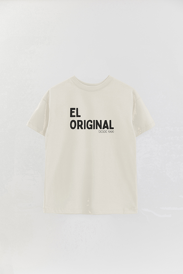 REMERA OVER ESTAMPADA DDP EL ORIGINAL
