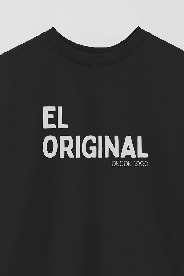 REMERA OVER ESTAMPADA DDP EL ORIGINAL