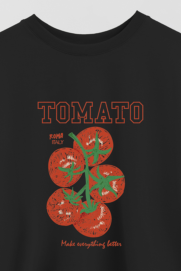 REMERA CROP ESTAMPADA FRSP TOMATO