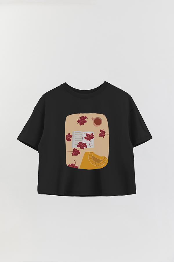 REMERA CROP ESTAMPADA ART 54