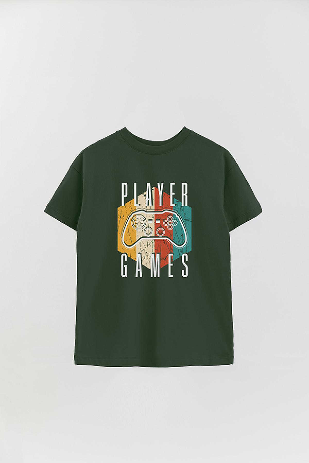 REMERA OVER ESTAMPADA GM REAL GAMES