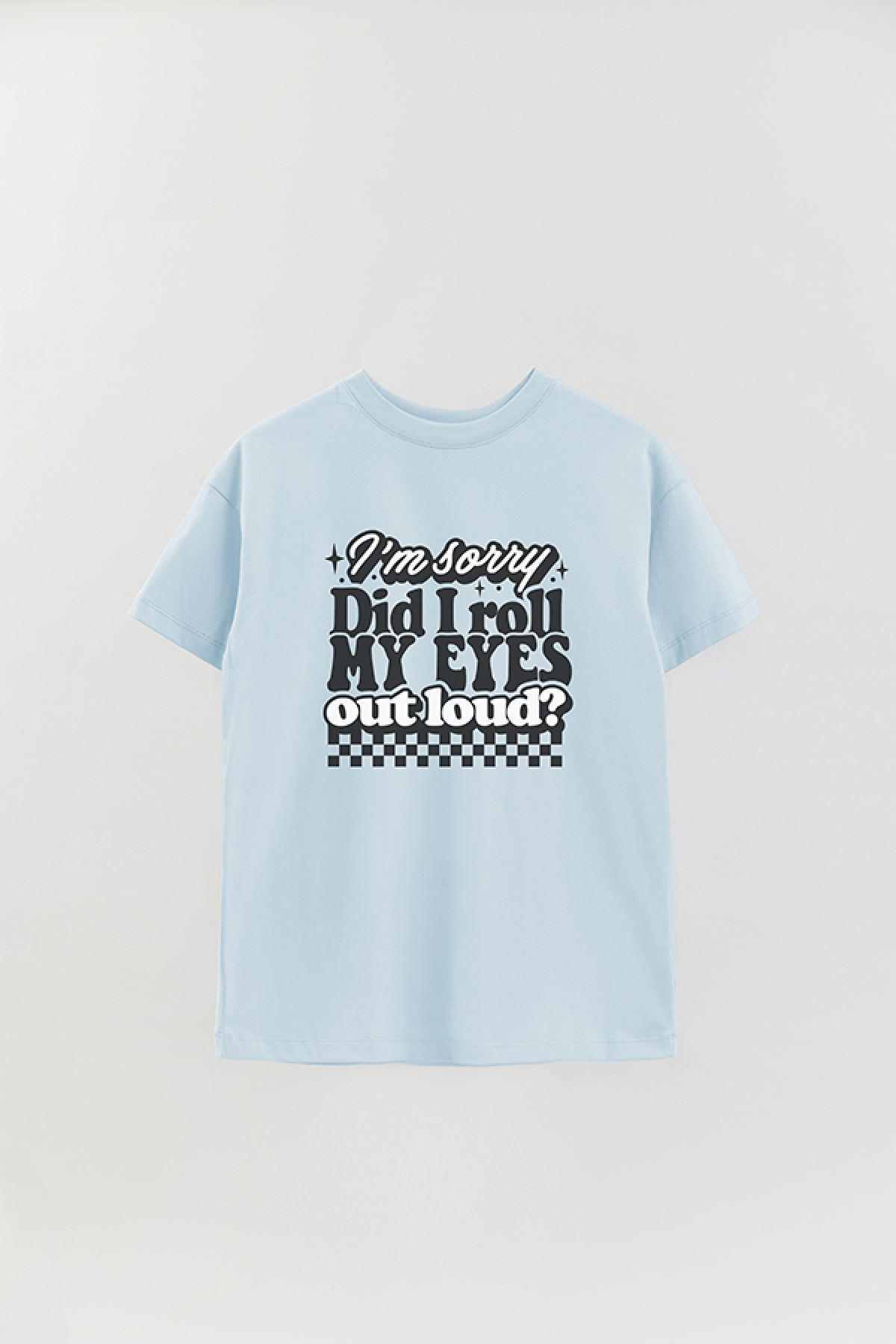 REMERA OVER ESTAMPADA LV5 I'M SORRY