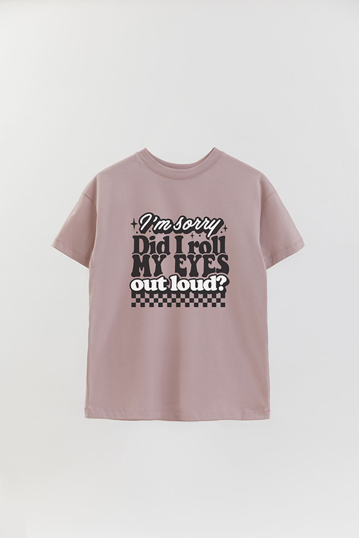 REMERA OVER ESTAMPADA LV5 I'M SORRY
