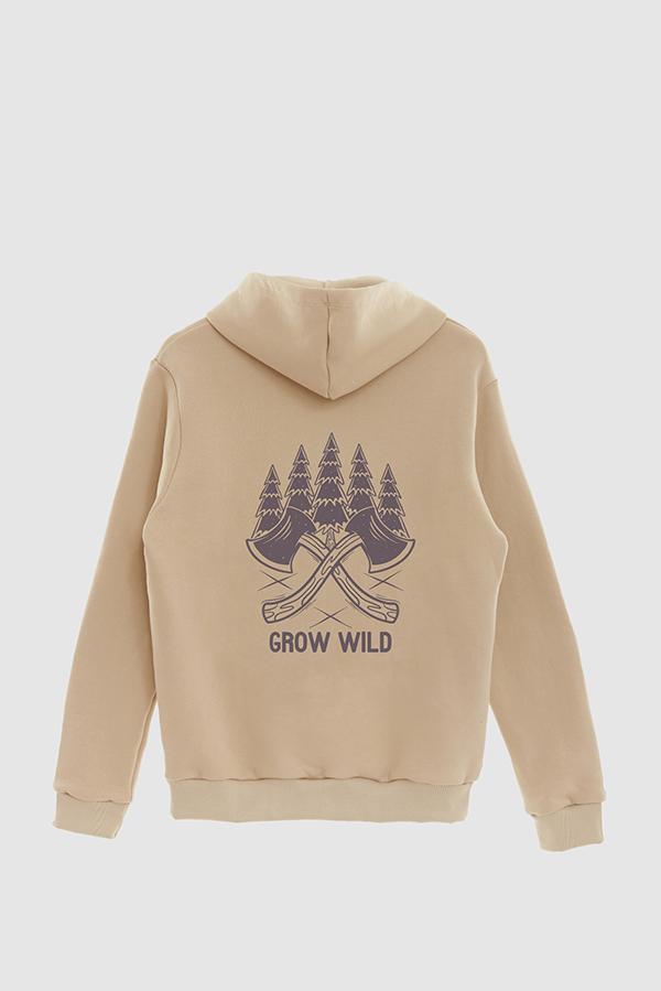 HOODIE ESTAMPADO GROW WILD