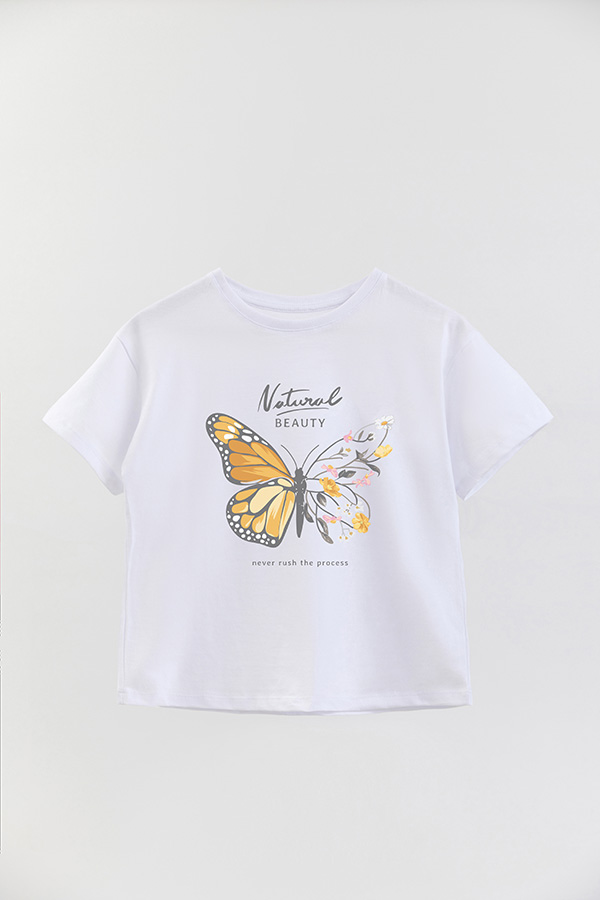 REMERA GIRL OVER NATURAL BEAUTY