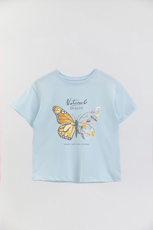 REMERA GIRL OVER NATURAL BEAUTY