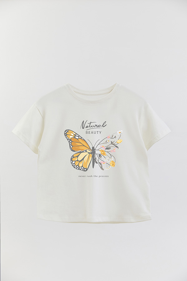 REMERA GIRL OVER NATURAL BEAUTY
