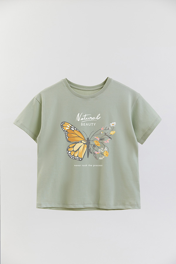 REMERA GIRL OVER NATURAL BEAUTY