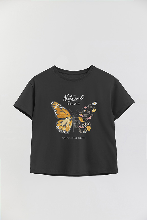 REMERA GIRL OVER NATURAL BEAUTY