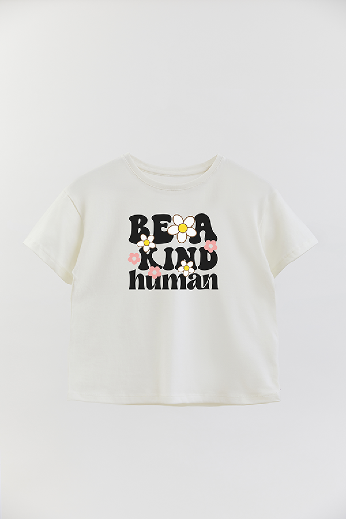 REMERA OVER RT BE A KIND HUMAN