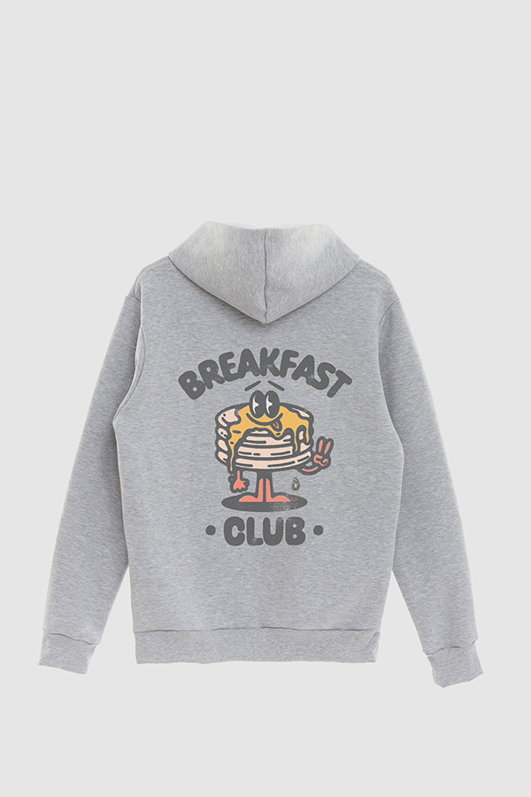 HOODIE ESTAMPADO CARTOON ILLUSTRATION BREAKFAST CLUB