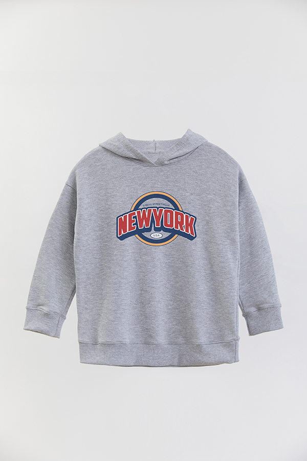 HOODIE RUSTICO BOY URBAN NEW YORK