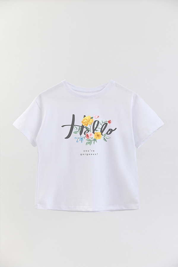 REMERA GIRL OVER HELLO