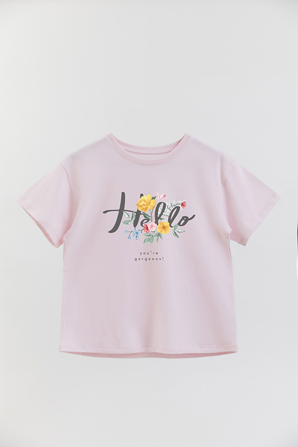 REMERA GIRL OVER HELLO