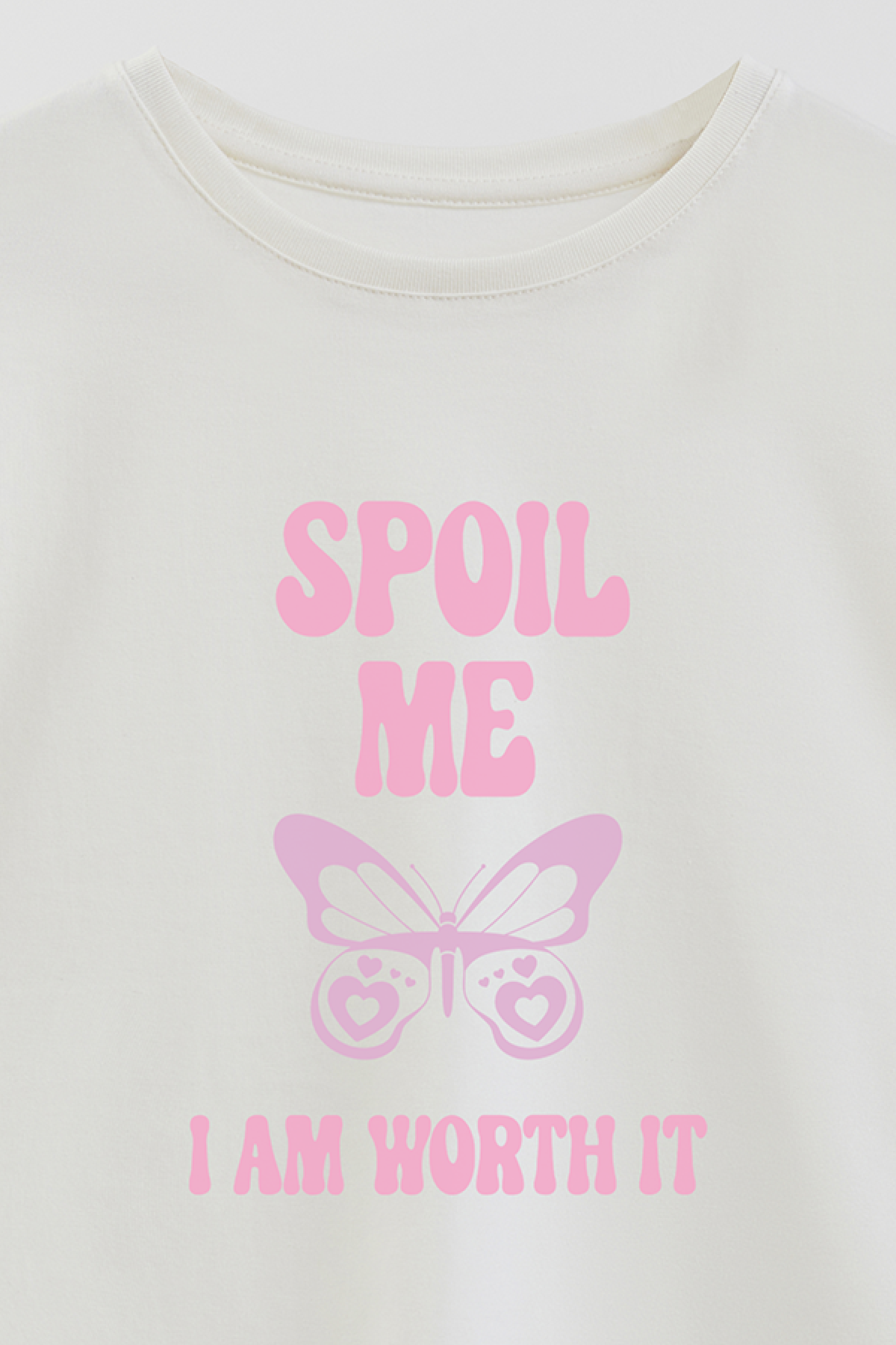 REMERA GIRL OVER SS SPOIL ME