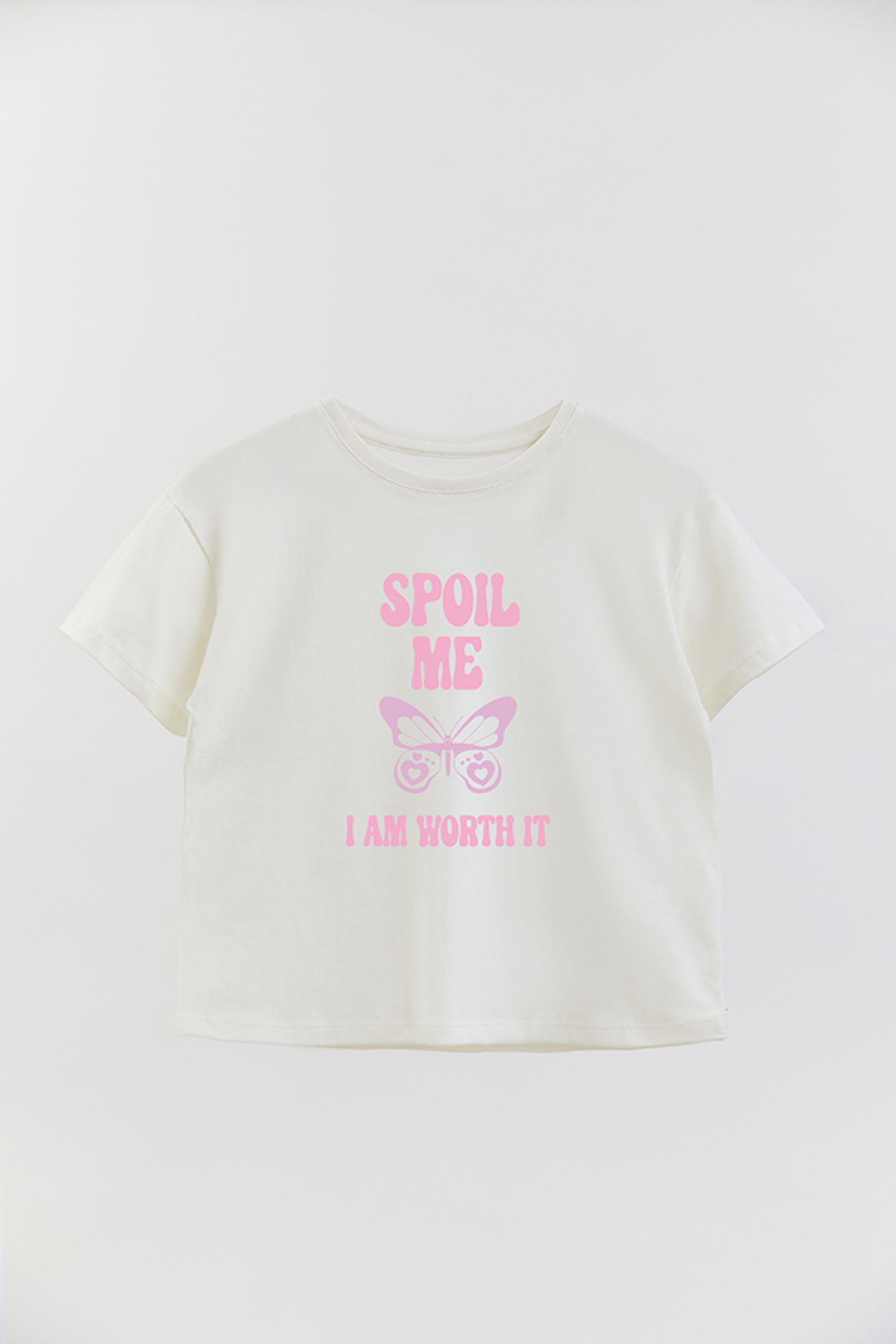 REMERA GIRL OVER SS SPOIL ME