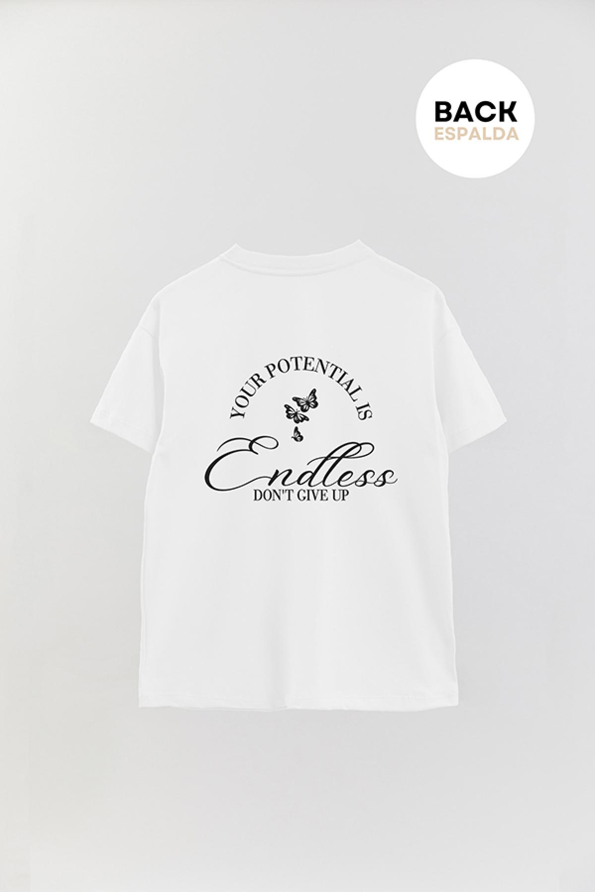 REMERA OVER ESTAMPADA AESTHETIC ENDLESS
