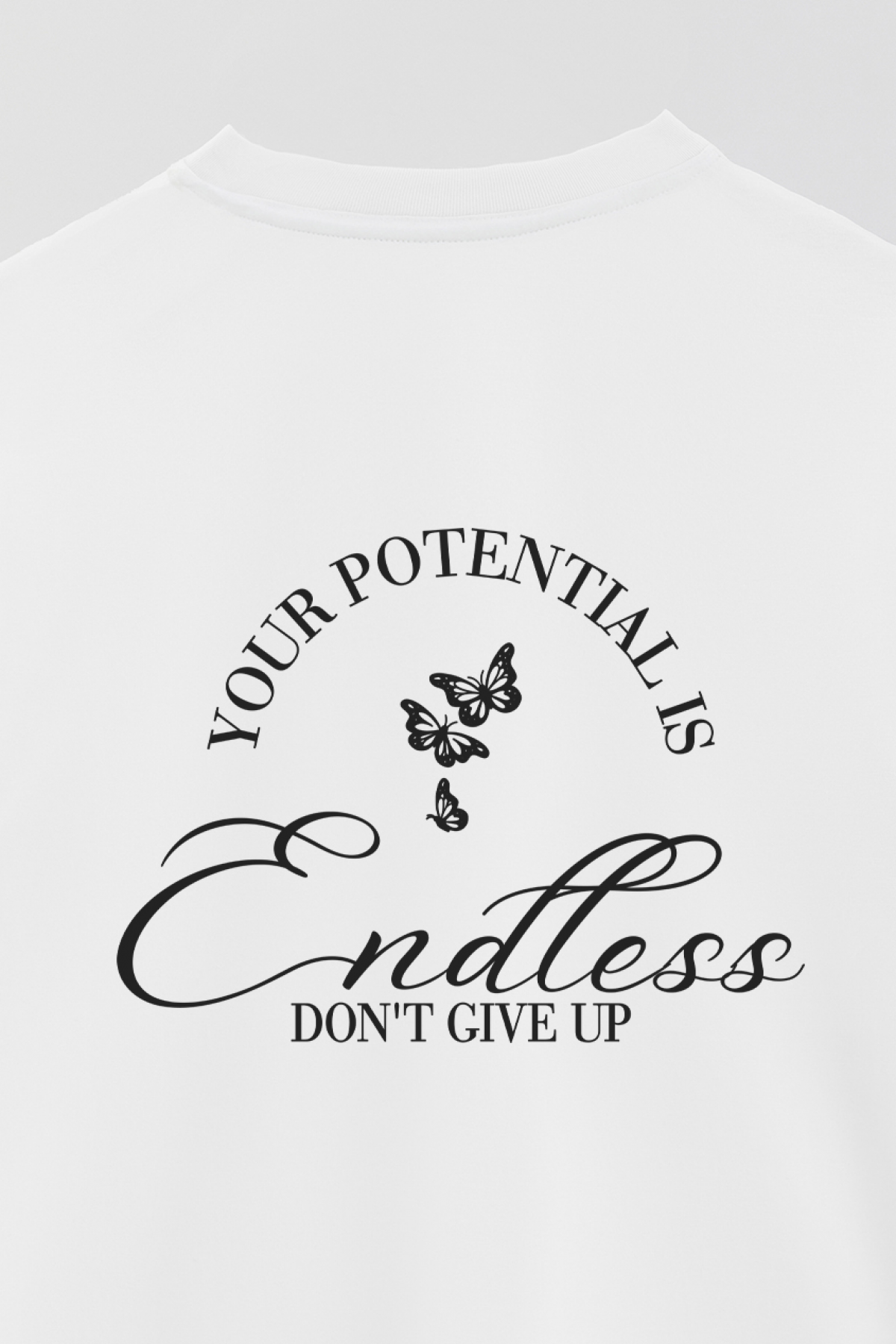 REMERA OVER ESTAMPADA AESTHETIC ENDLESS