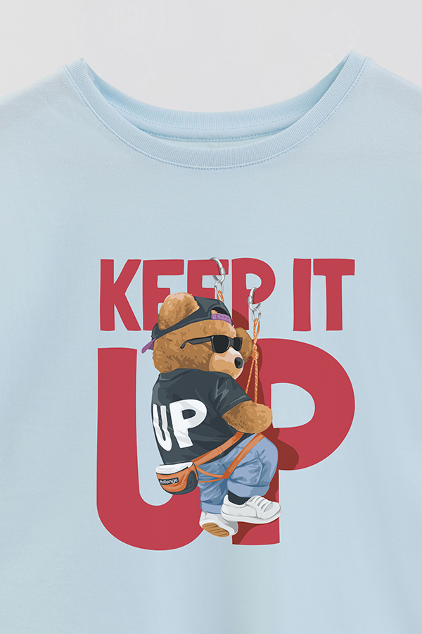 REMERA GB OVERSIZE TEDDY KEEP IT UP