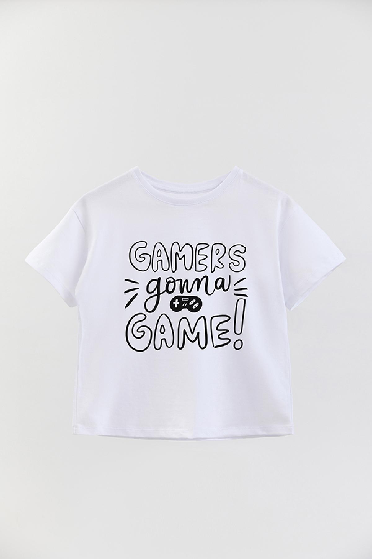 REMERA BOY OVER GM GAMERS GONNA GAME